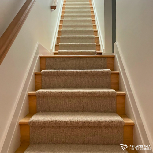 Carpet floors in a NJ home by Philadelphia Flooring Solutions