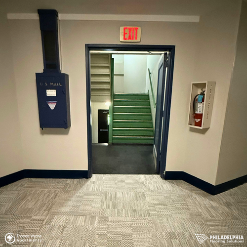 Philadelphia Flooring Solutions's commercial flooring work for Thomas Wynne Apartments