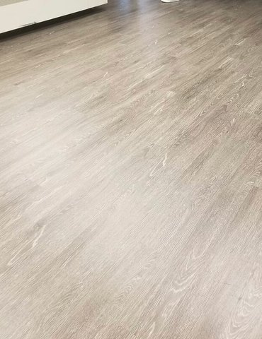 Philadelphia Flooring Solutions's commercial flooring work for Paris Corporation in Northern Liberties, PA