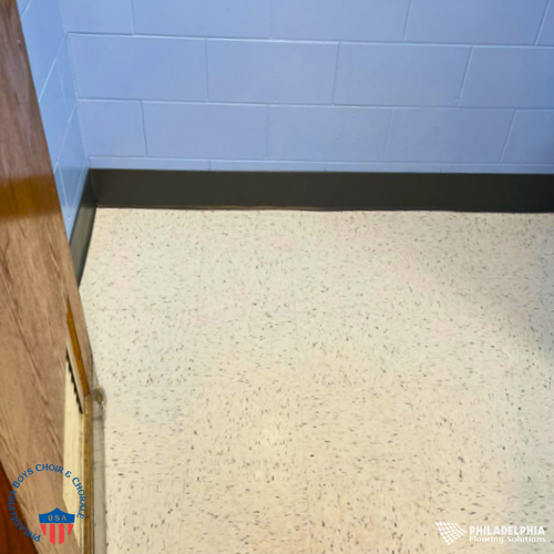 Philadelphia Flooring Solutions's commercial flooring work for Philadelphia Boy's Choir & Chorale in PA