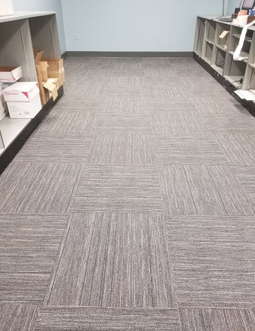 Philadelphia Flooring Solutions's commercial carpet flooring work for Paris Corporation in Philadelphia, PA
