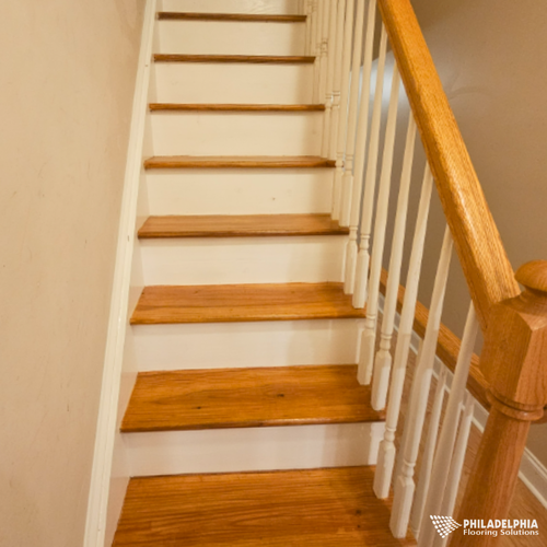 Hardwood flooring in a New Jersey home by Philadelphia Flooring Solutions