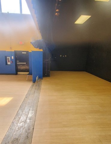 Philadelphia Flooring Solutions's commercial flooring work for Politz Hebrew Academy in Northern Liberties, PA