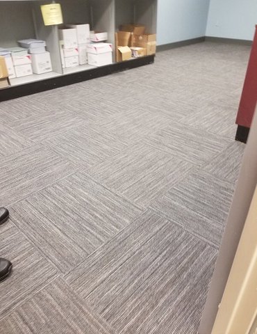 Philadelphia Flooring Solutions's commercial carpet flooring work for Paris Corporation in Norris Square, PA