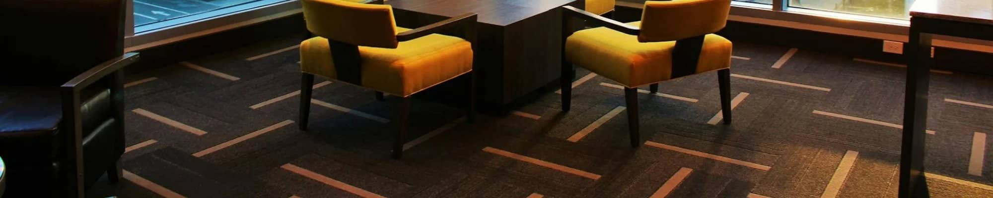 Commercial carpet flooring in a Philadelphia office