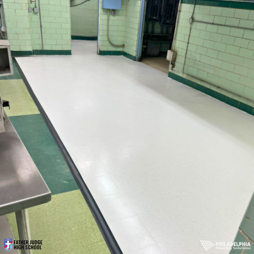 Commercial school flooring by Philadelphia Flooring Solutions