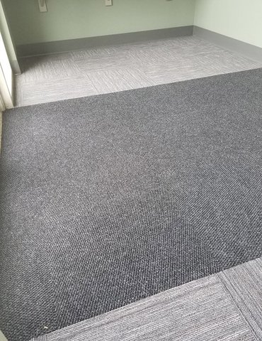 Philadelphia Flooring Solutions's commercial flooring work for Paris Corporation's offices in Philadelphia, PA