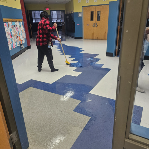 Philadelphia Flooring Solutions's commercial flooring work for Wissahickon Charter School in Philadelphia, PA