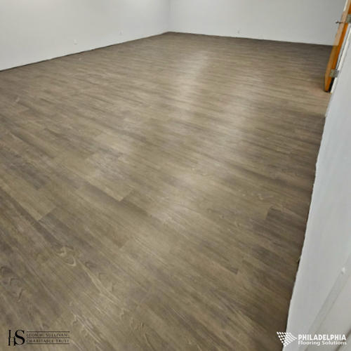 Philadelphia Flooring Solutions's commercial flooring work for Leon H Sullivan Charitable Trust
