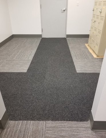 Philadelphia Flooring Solutions's office commercial flooring work for Paris Corporation in Philadelphia, PA