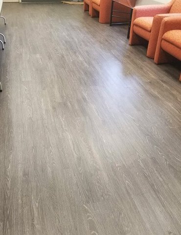 Philadelphia Flooring Solutions's commercial flooring work for Paris Corporation in Philadelphia, PA