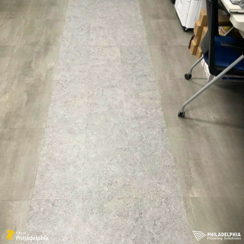 Philadelphia Flooring Solutions's commercial flooring work for Philadelphia City Archives in Philadelphia, PA