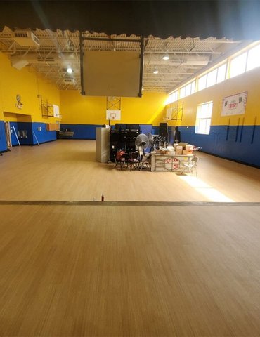 Philadelphia Flooring Solutions's commercial flooring work for Politz Hebrew Academy in Northern Liberties, PA