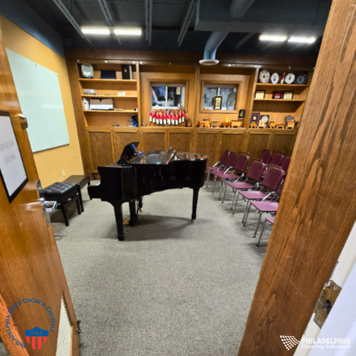 Philadelphia Flooring Solutions's commercial flooring work for Philadelphia Boy's Choir & Chorale in PA