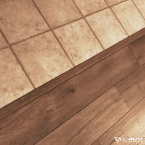 Laminate floors in a NJ home by Philadelphia Flooring Solutions