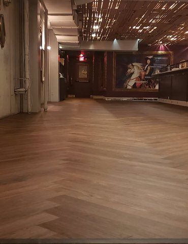 Philadelphia Flooring Solutions's commercial flooring work for Porta in Poplar, PA