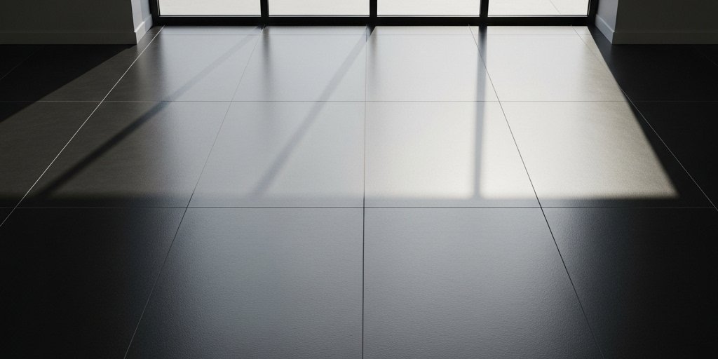 Plain white Ceramic tile flooring in Cherry Hill, New Jersey