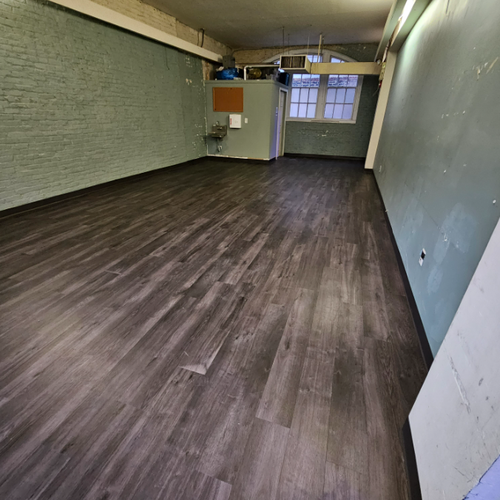 Philadelphia Flooring Solutions's commercial flooring work for The Adrienne Theater in Philadelphia, PA