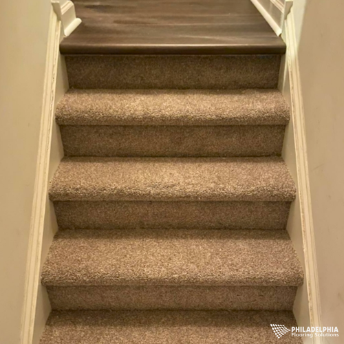 Carpet floors in a NJ home by Philadelphia Flooring Solutions
