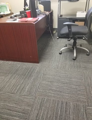 Philadelphia Flooring Solutions's commercial carpet flooring work for Paris Corporation in Philadelphia, PA