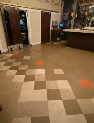 Philadelphia Flooring Solutions's commercial tile flooring work for Porta Asbury Park in Yorktown, PA