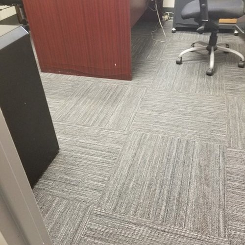 Philadelphia Flooring Solutions's commercial carpet flooring work for Paris Corporation in Poplar, PA