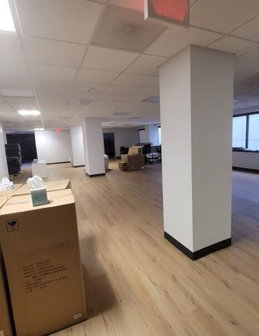 Philadelphia Flooring Solutions's commercial flooring work for JetBlue Airways in Philadelphia, PA