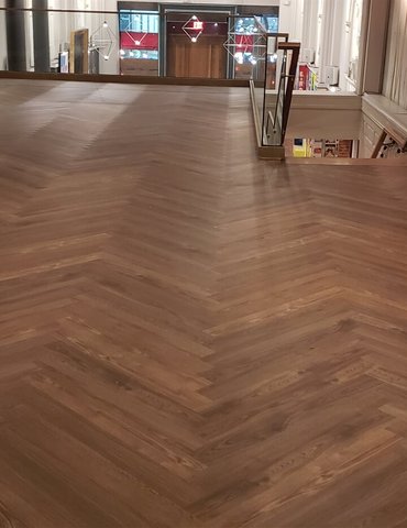 Unique flooring for Porta by Philadelphia Flooring Solutions in Norris Square, PA