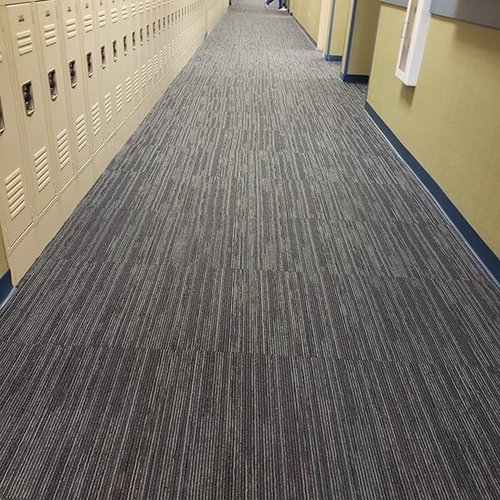 Philadelphia Flooring Solutions's commercial carpet flooring work for Lincoln Technical Institute, INC in Poplar, PA