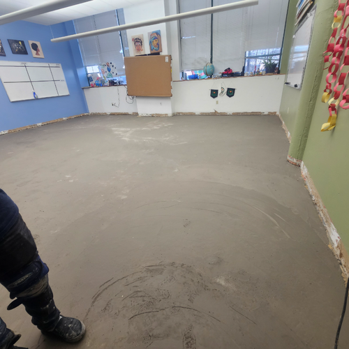 Philadelphia Flooring Solutions's commercial flooring work for Wissahickon Charter School in Philadelphia, PA