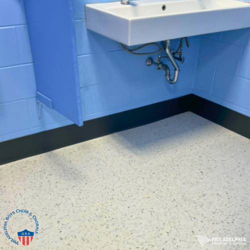 Philadelphia Flooring Solutions's commercial flooring work for Philadelphia Boy's Choir & Chorale in PA