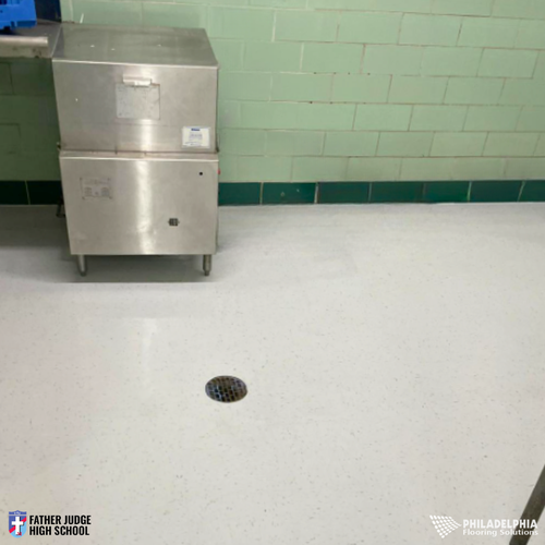 Commercial school flooring by Philadelphia Flooring Solutions