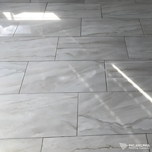 Tile flooring in a New Jersey home by Philadelphia Flooring Solutions