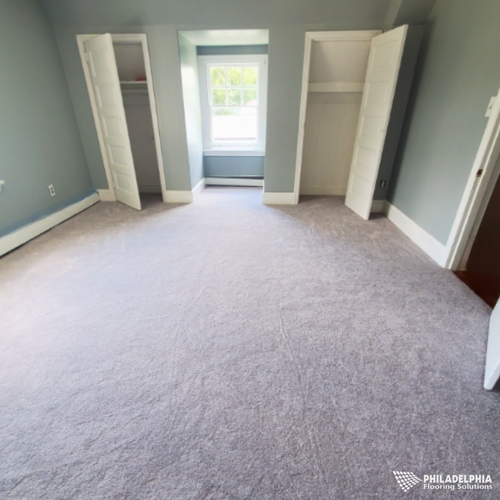 Carpet floors in a NJ home by Philadelphia Flooring Solutions