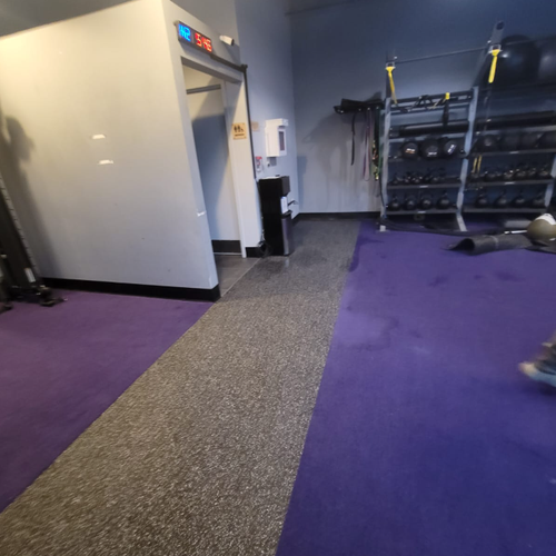 Philadelphia Flooring Solutions's commercial flooring work for Anytime Fitness in Philadelphia, PA