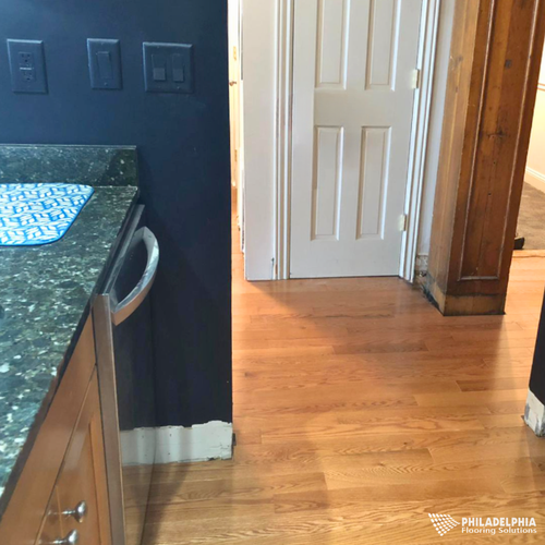 Hardwood installation in Cherry Hill NJ by Philadelphia Flooring Solutions