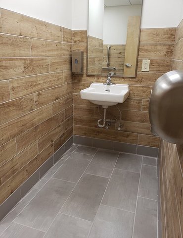 Philadelphia Flooring Solutions's commercial wood flooring work for Ruth Williams House in Philadelphia, PA