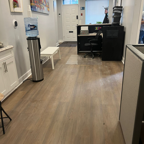 Philadelphia Flooring Solutions's commercial flooring work for Skyline Property Management in Philadelphia, PA