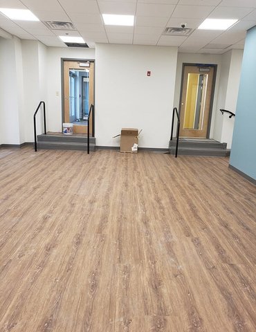 Philadelphia Flooring Solutions's commercial wood flooring work for Ruth Williams House in Philadelphia, PA