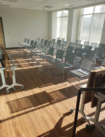 Philadelphia Flooring Solutions's commercial wood flooring work for Ruth Williams House in Philadelphia, PA