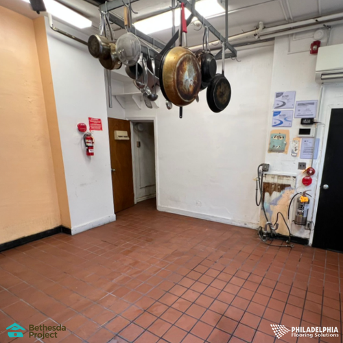 Philadelphia Flooring Solutions's commercial flooring work for Bethesda Project in Philadelphia, PA