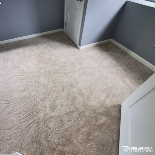 Carpet floors in a NJ home by Philadelphia Flooring Solutions