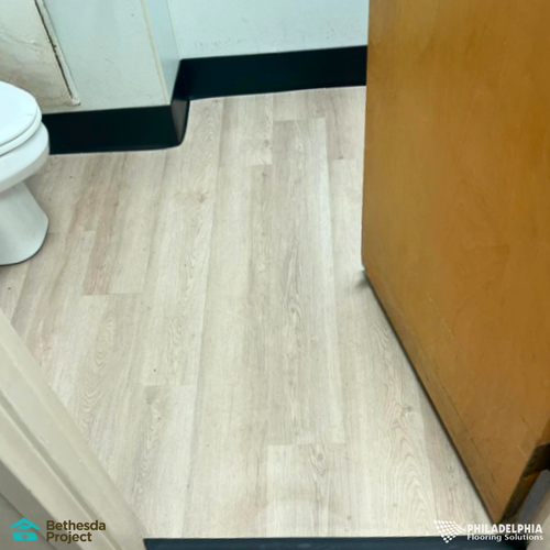 Philadelphia Flooring Solutions's commercial flooring work for Bethesda Project in Philadelphia, PA