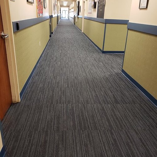 Philadelphia Flooring Solutions's commercial carpet flooring work for Lincoln Technical Institute, INC in North Philadelphia, PA