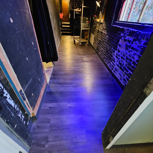 Philadelphia Flooring Solutions's commercial flooring work for The Adrienne Theater in Philadelphia, PA