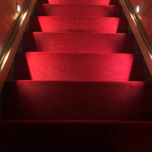 High-quality carpeted stairs for Blind Barber Bar by Philadelphia Flooring Solutions in Philadelphia, PA