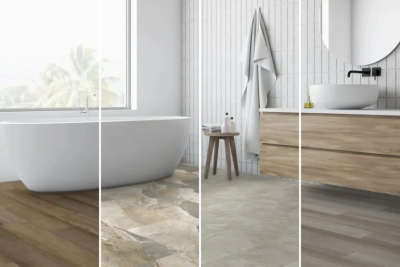The hottest bathroom flooring ideas for 2024