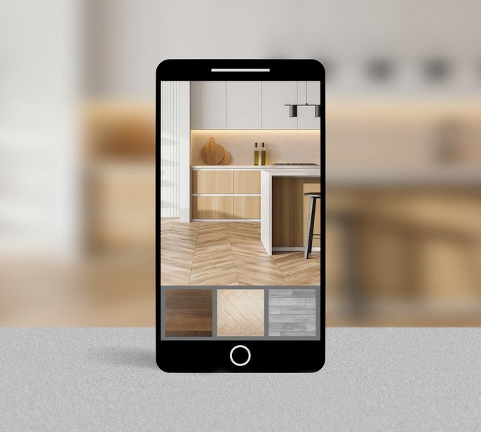 Visualize your perfect space with the Roomvo visualizer -